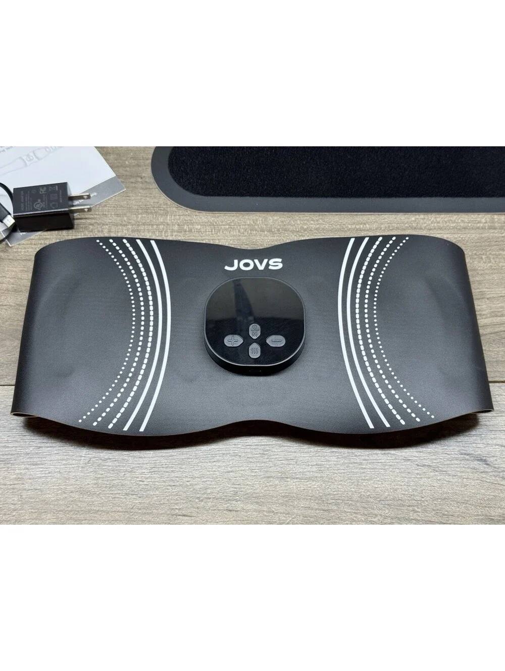 JOVS CoreEnergy EMS LED Light Therapy Belt, Portable 6 Settings Black -OPEN BOX